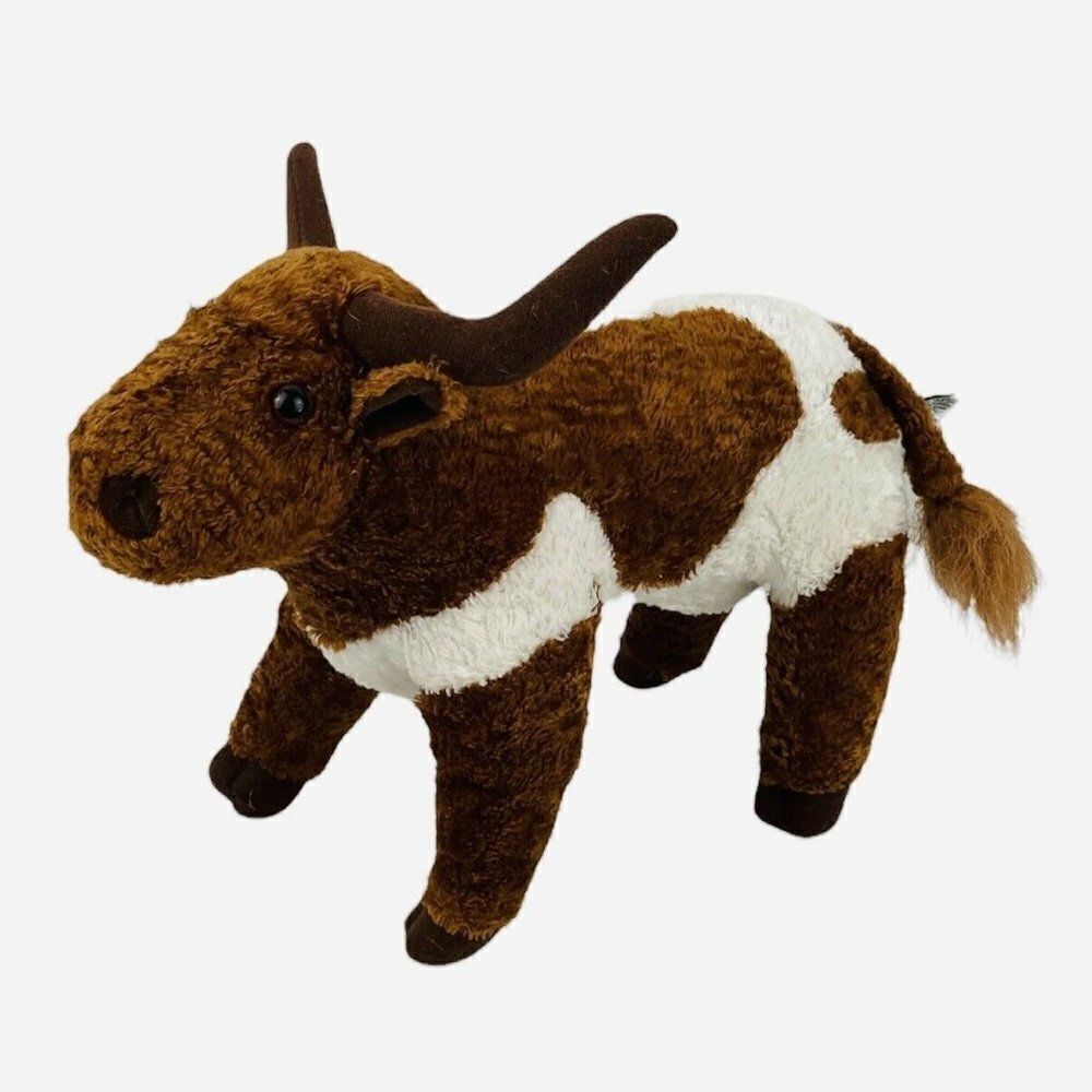 2007 Zoona 12" Longhorn Bull Cow Plush Texas RGU Handmade UT Football Hook Em